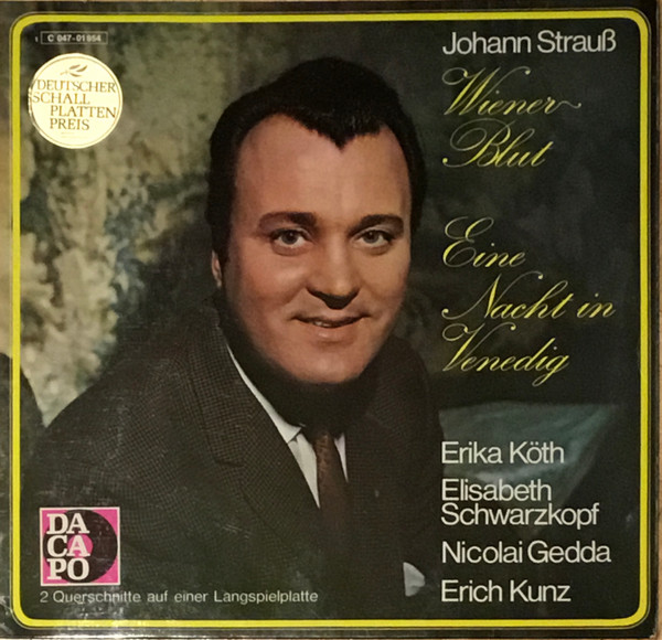Johann Strauss Jr., Erika Köth, Elisabeth Schwarzkopf, Nicolai Gedda, Erich Kunz-0