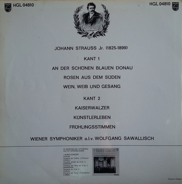 Johann Strauss Jr., Wiener Symphoniker, Wolfgang Sawallisch-1