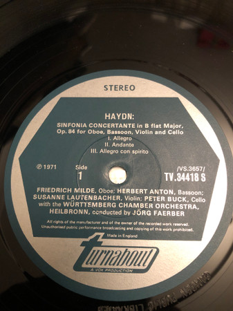 Joseph Haydn, Württembergisches Kammerorchester Conductor Jörg Faerber-1