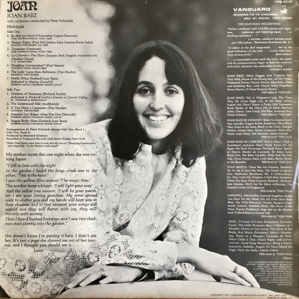 Joan Baez With Orchestra Conducted By Peter Schickele-1