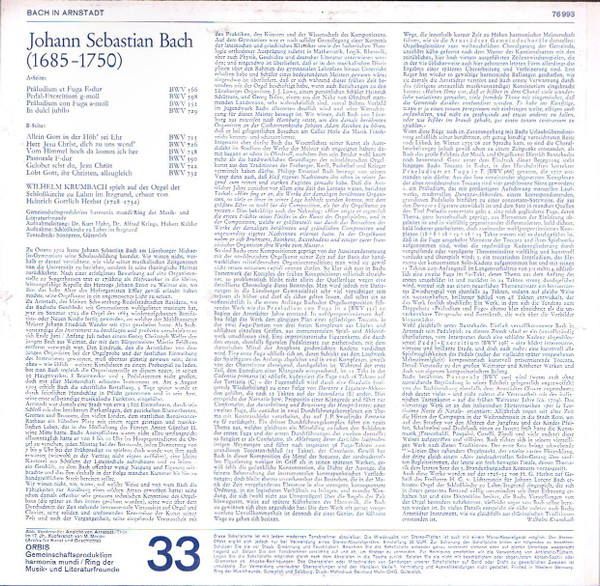Johann Sebastian Bach - Wilhelm Krumbach-1