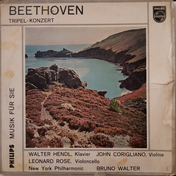Ludwig van Beethoven - Walter Hendl, John Corigliano (2), Leonard Rose, Bruno Walter Conducting The New York Philharmonic-0