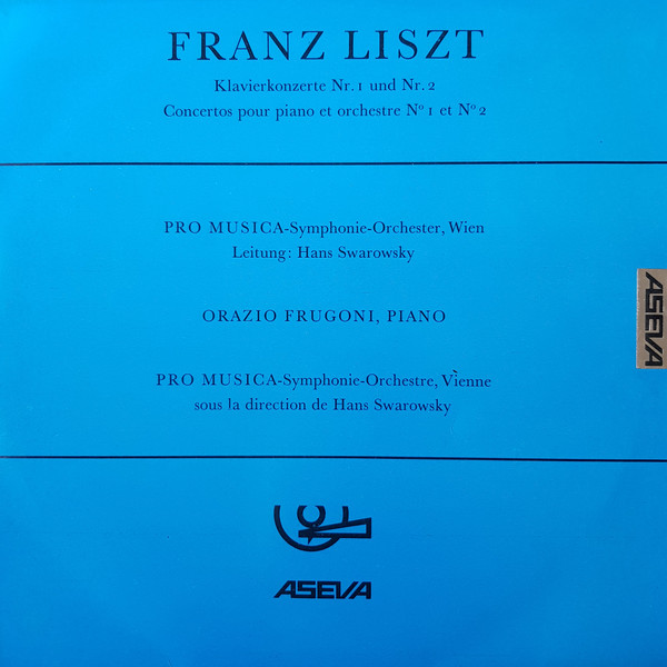 Franz Liszt - Vienna Pro Musica Orchestra, Hans Swarowsky, Orazio Frugoni-0
