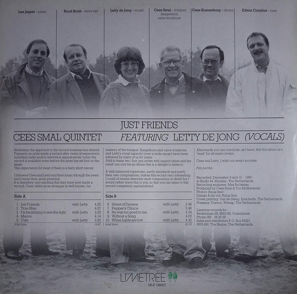 Cees Smal Quintet Featuring Letty De Jong-1
