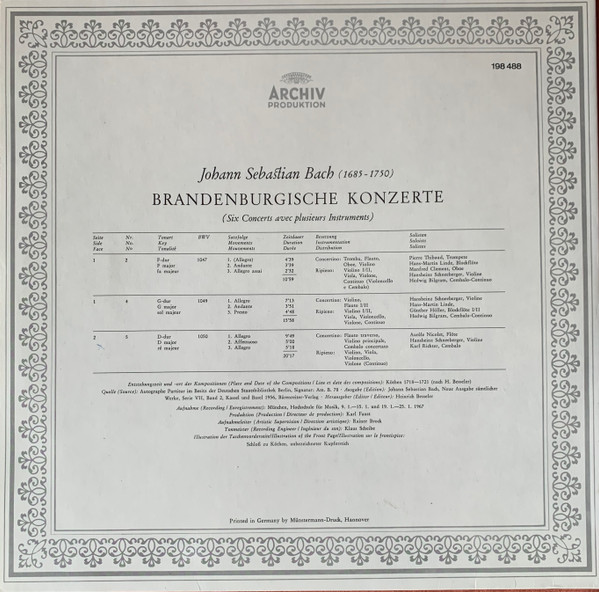Johann Sebastian Bach — Münchener Bach-Orchester · Karl Richter-1