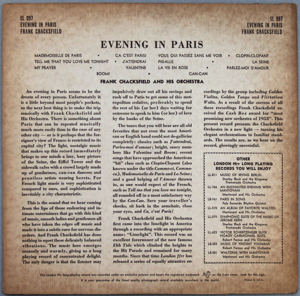 Frank Chacksfield & His Orchestra-1