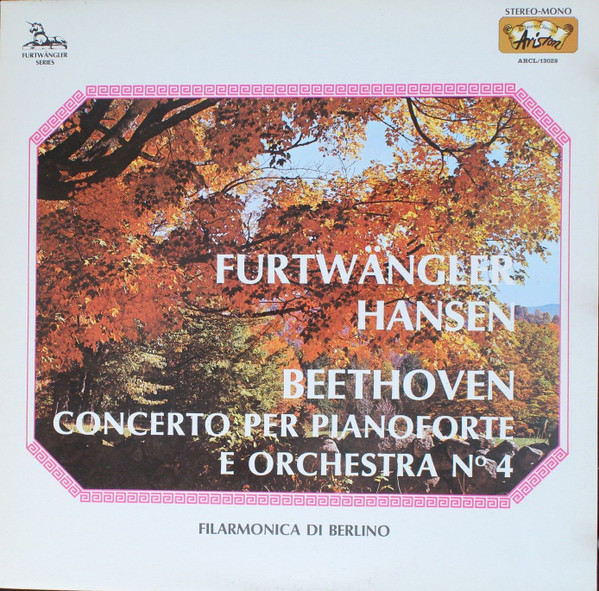 Ludwig van Beethoven, Conrad Hansen, Wilhelm Furtwängler, Berliner Philharmoniker-0