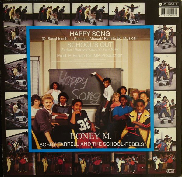 Boney M. And Bobby Farrell With The School Rebels-1
