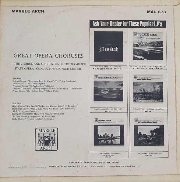 Chor Der Hamburgischen Staatsoper And Orchester Der Staatsoper Hamburg, Leopold Ludwig-1