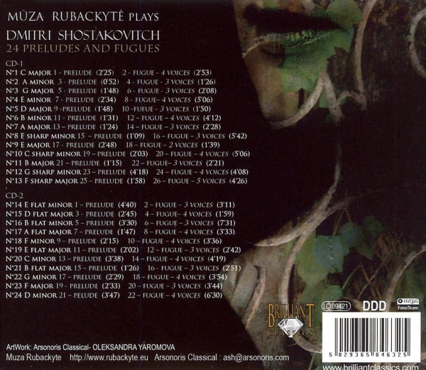 Dmitri Shostakovich - Mūza Rubackytė-1