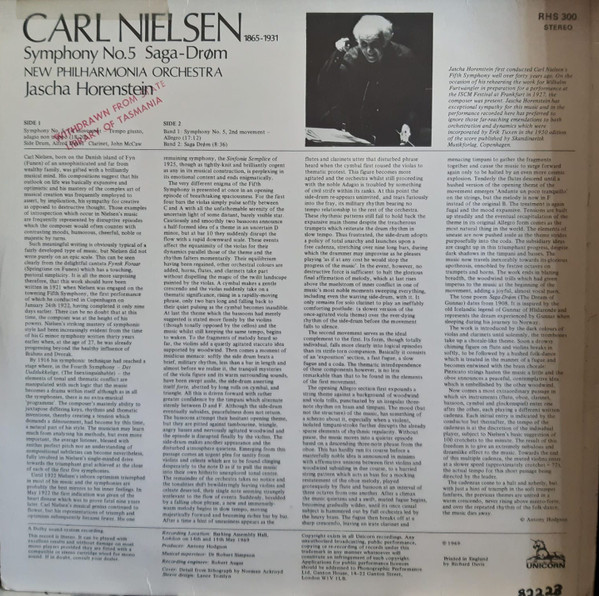 Carl Nielsen, New Philharmonia Orchestra, Jascha Horenstein-1