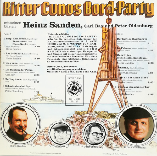 Cuno Brandt, Heinz Sanden, Carl Bay, Peter Oldenburg-1