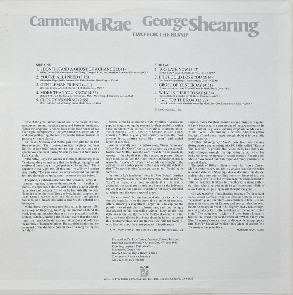 Carmen McRae - George Shearing-1