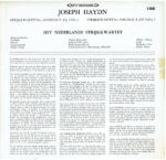Joseph Haydn, Netherlands String Quartet-3