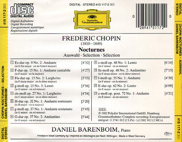 Frédéric Chopin / Daniel Barenboim-1