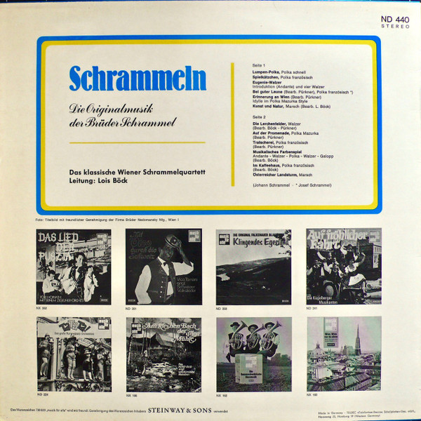 Das Klassische Wiener Schrammelquartett, Lois Böck-1