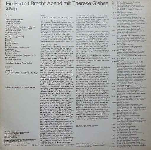 Bertolt Brecht / Therese Giehse-1