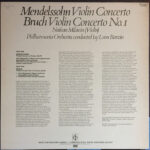 Felix Mendelssohn-Bartholdy - Max Bruch - Nathan Milstein, Philharmonia Orchestra, Leon Barzin-1