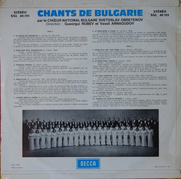 Bulgarian National Choir 'Svetoslav Obretenov'-1