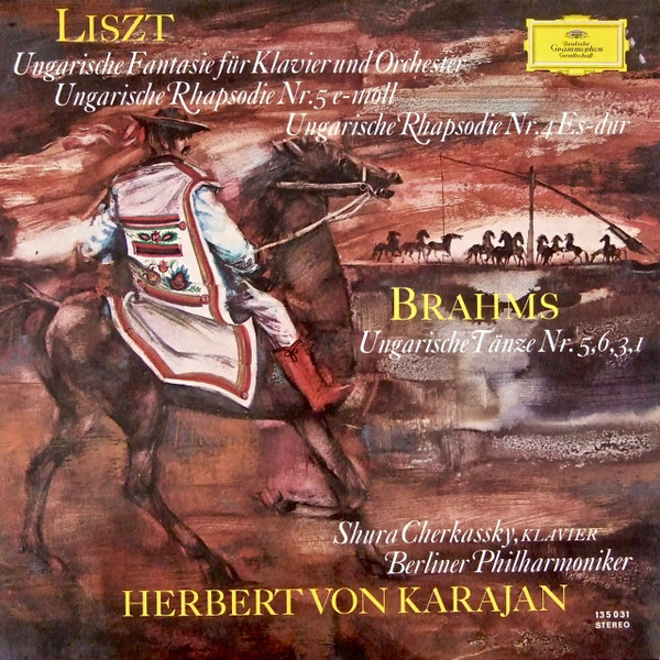 Franz Liszt / Johannes Brahms : Shura Cherkassky · Berliner Philharmoniker · Herbert von Karajan-0