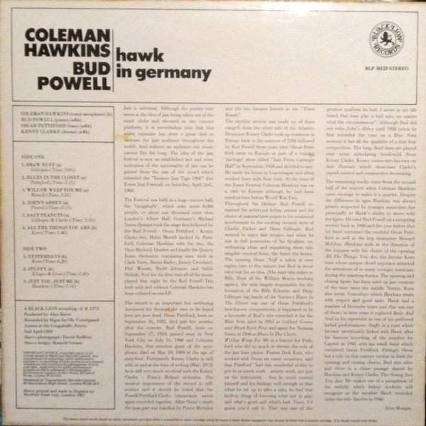 Coleman Hawkins / Bud Powell-1