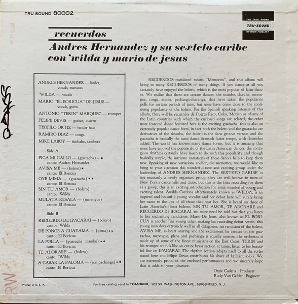 Andres Hernandez Y Su Sexteto Caribe-1