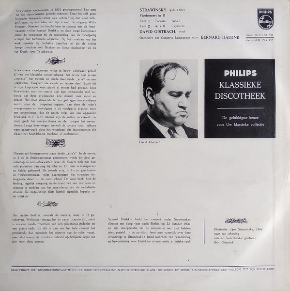 David Oistrach, Igor Stravinsky, Bernard Haitink-1