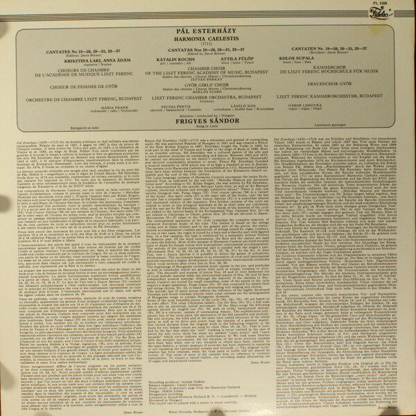 Pál Esterházy, Frigyes Sándor-1