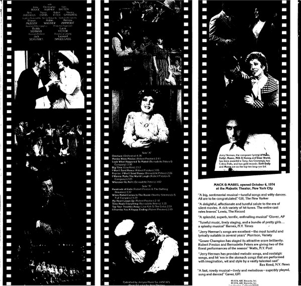David Merrick (2) Presents Robert Preston (3) & Bernadette Peters-1
