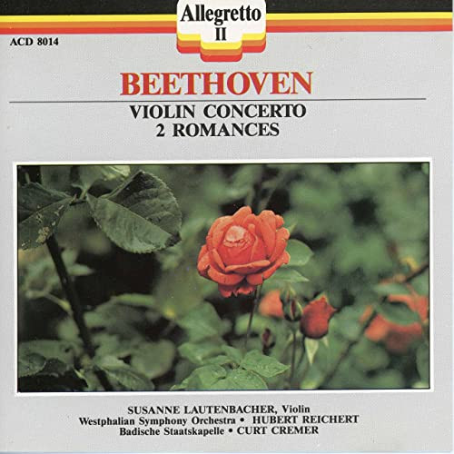 Ludwig van Beethoven - Susanne Lautenbacher, Westfälisches Sinfonieorchester • Hubert Reichert, Badische Staatskapelle • Curt Cremer-0
