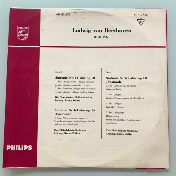 Ludwig van Beethoven, Bruno Walter Dirigiert Mit Den New York Philharmonic Und Dem The Philadelphia Orchestra-1