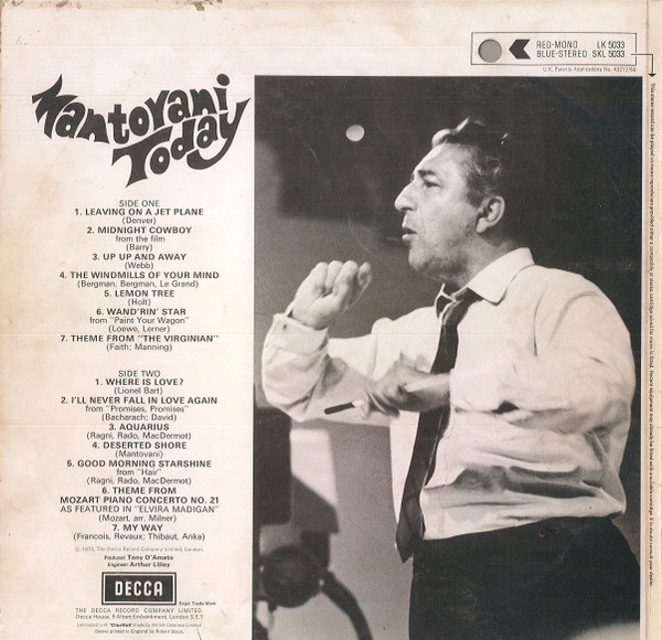 Mantovani And His Orchestra-1