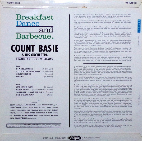 Count Basie Orchestra Featuring Joe Williams-1