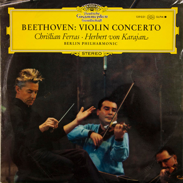 Ludwig van Beethoven, Christian Ferras, Herbert von Karajan, Berliner Philharmoniker-0