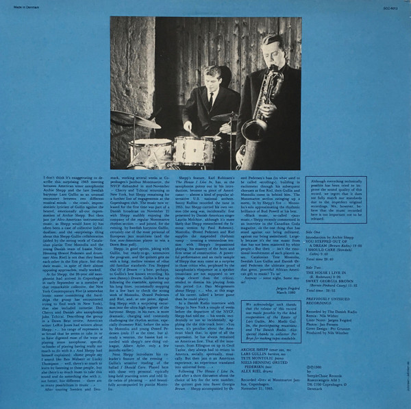 Archie Shepp/Lars Gullin Quintet-1