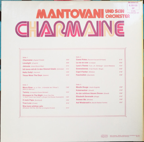 Mantovani And His Orchestra-1