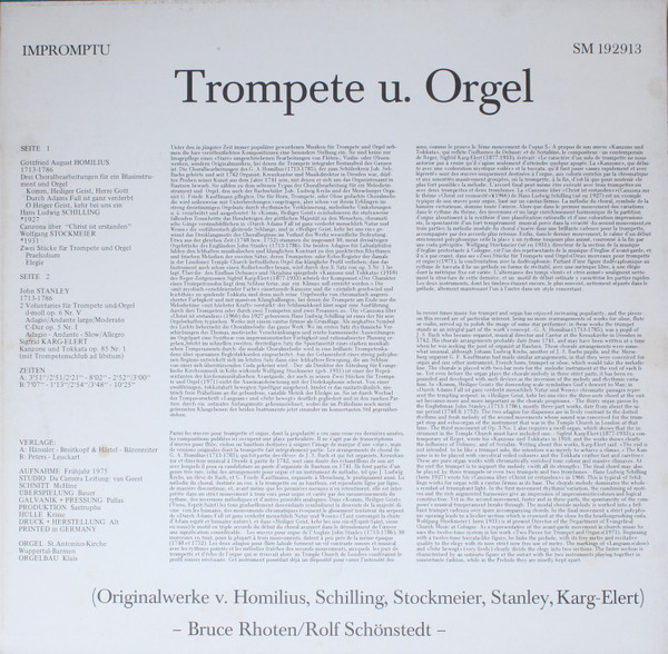 Bruce Rhoten, Rolf Schönstedt-1