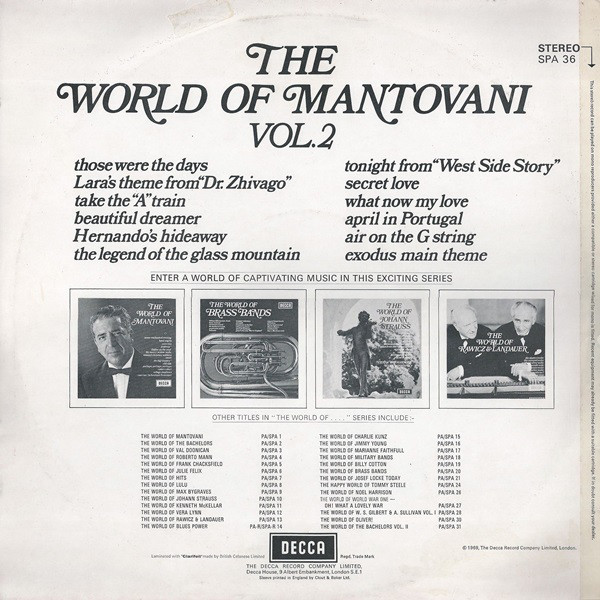 Mantovani And His Orchestra-1