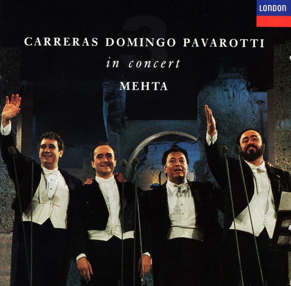 José Carreras, Placido Domingo, Luciano Pavarotti, Zubin Mehta-0