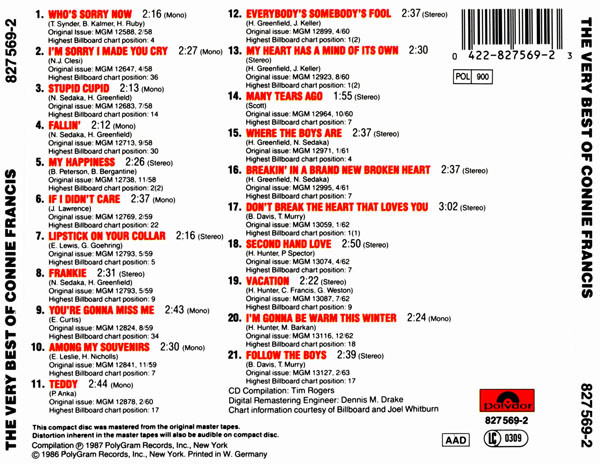Connie Francis-1