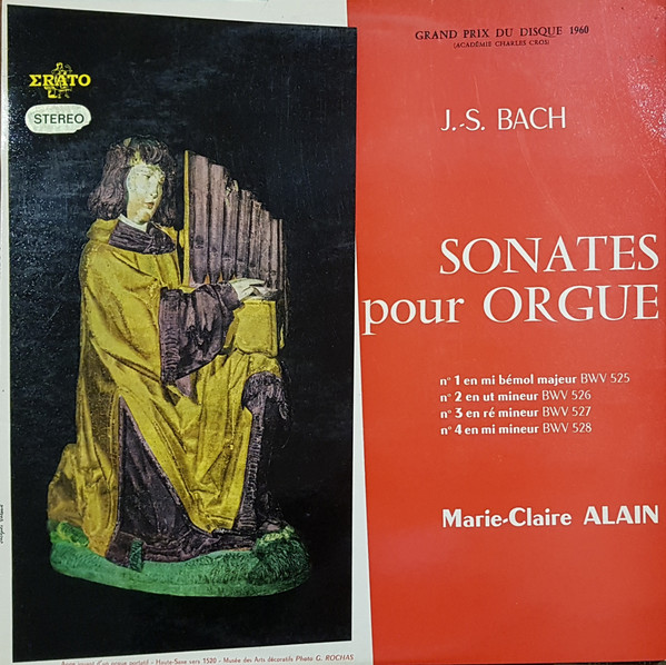 Johann Sebastian Bach - Marie-Claire Alain-0