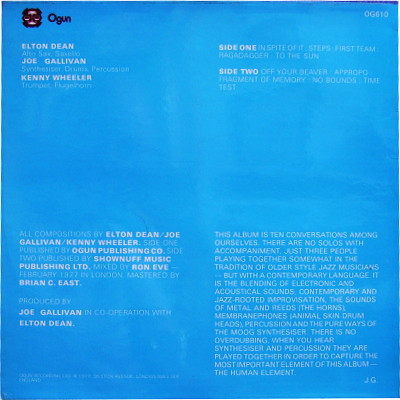 Elton Dean / Joe Gallivan / Kenny Wheeler-1