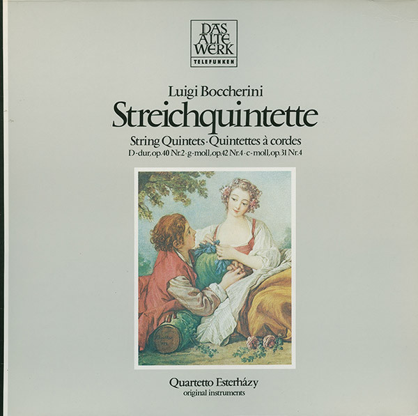Luigi Boccherini, Quartetto Esterházy-0