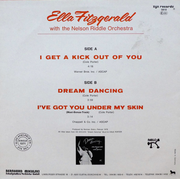 Ella Fitzgerald With Nelson Riddle And His Orchestra-1