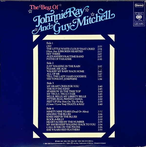 Johnnie Ray, Guy Mitchell-1