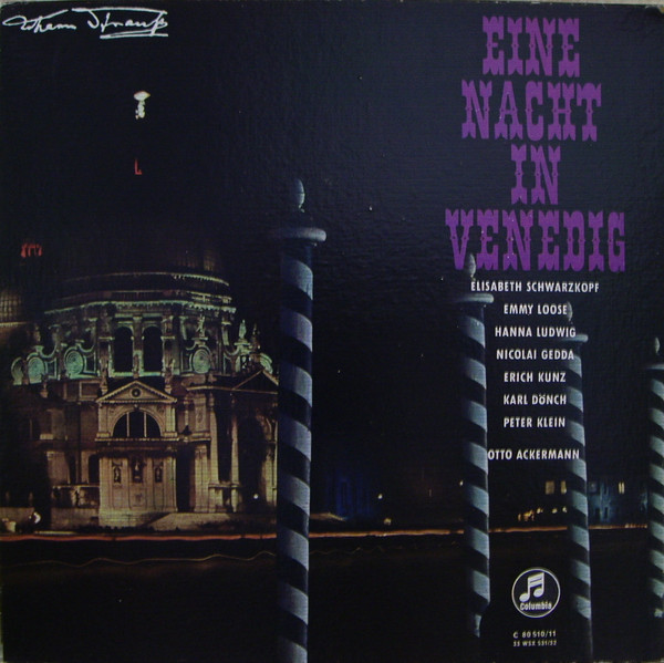 Johann Strauss Jr., Elisabeth Schwarzkopf, Emmy Loose, Hanna Ludwig, Nicolai Gedda, Erich Kunz, Karl Dönch, Peter Klein (2), Otto Ackermann-0