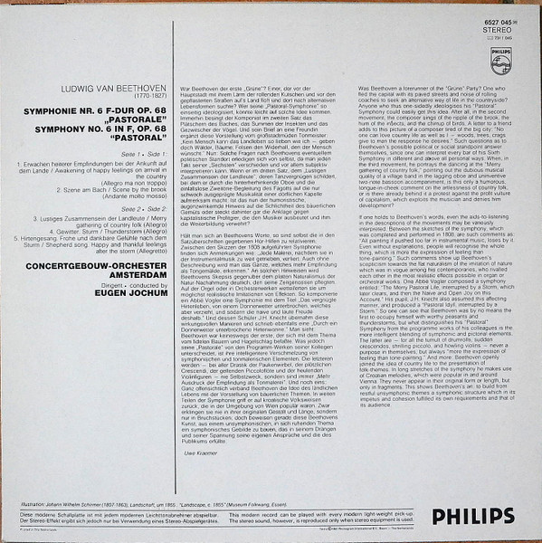 Ludwig van Beethoven, Concertgebouworkest, Eugen Jochum-1