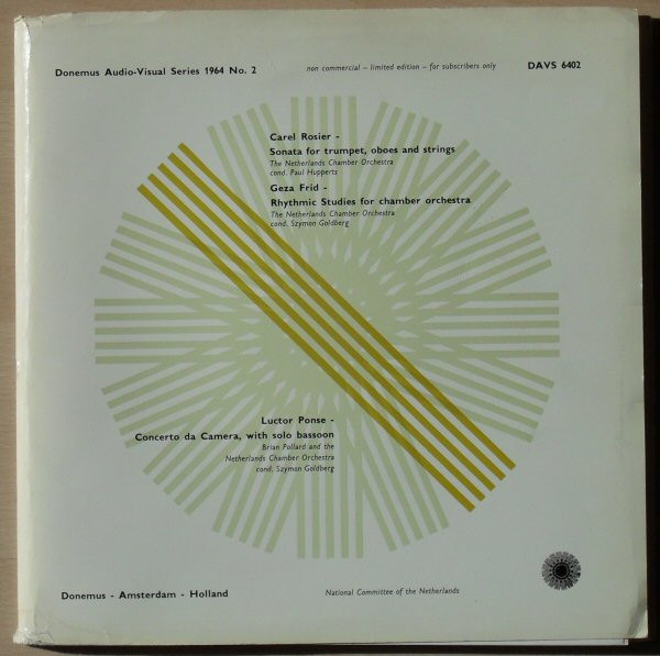 Carel Rosier / Géza Frid / Luctor Ponse-0