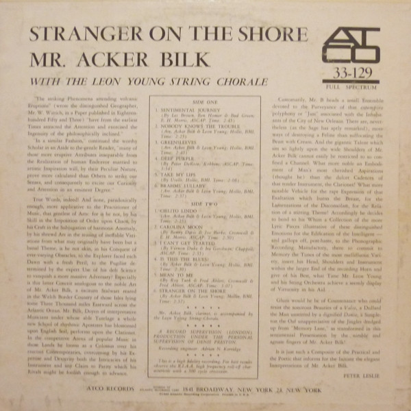 Acker Bilk With The Leon Young String Chorale-1