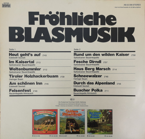 Edelweiss-Sextett, Bauernkapelle Spitzstoana, Heringer Buam, Bauernkapelle Almrausch-1